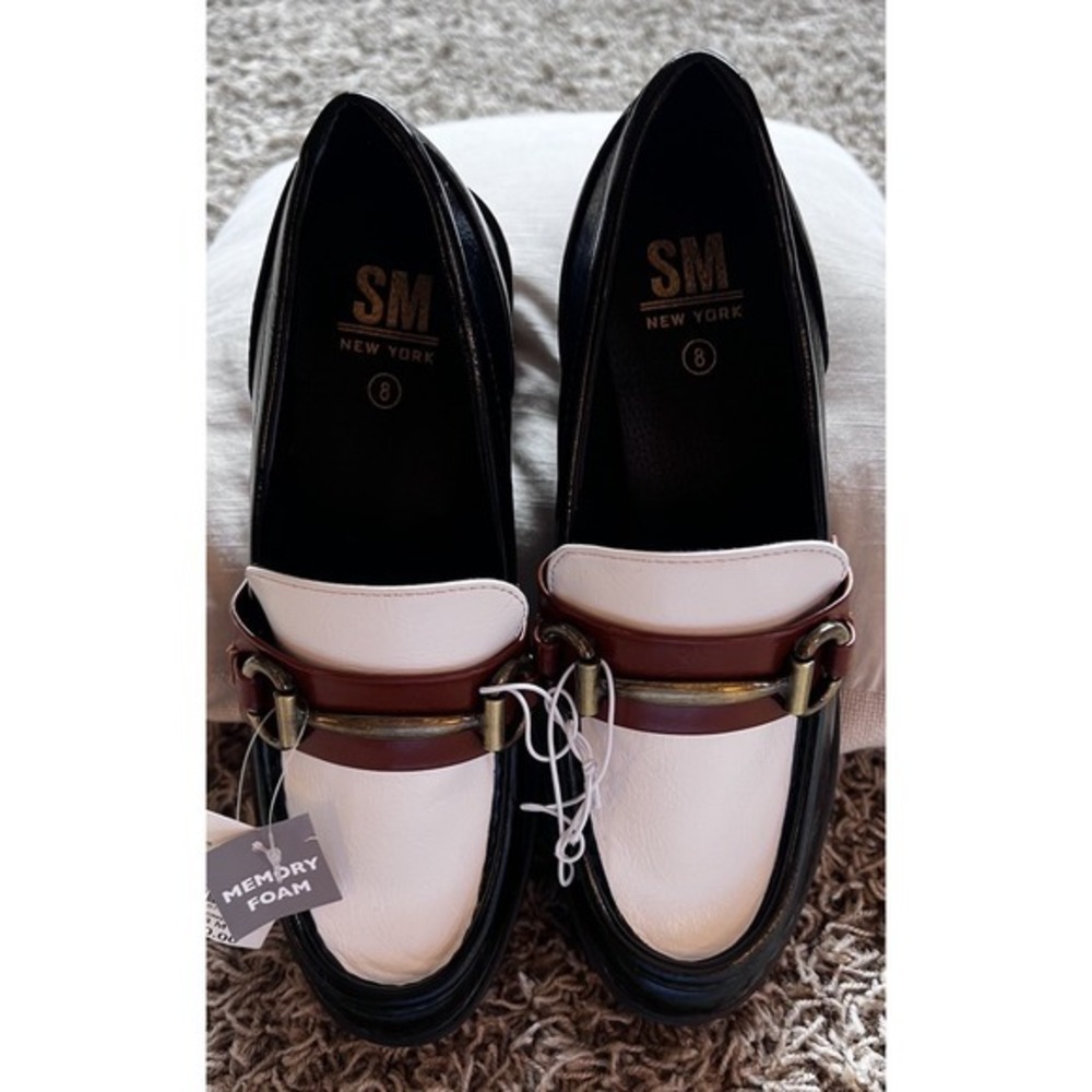 SM New York Alix Women's wedge‎ Loafer Size 8